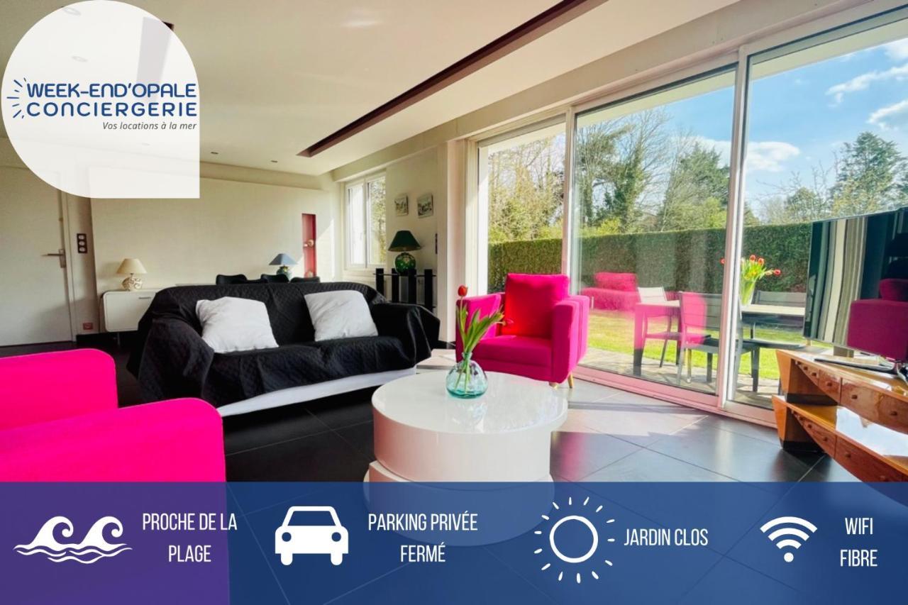 Villa Avec Jardin Aux Portes Du Touquet Paris-Plage Cucq Luaran gambar